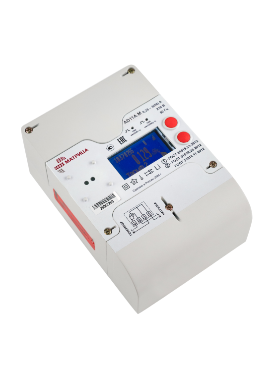 Счетчик электрической энергии однофазный статический AD11A.M